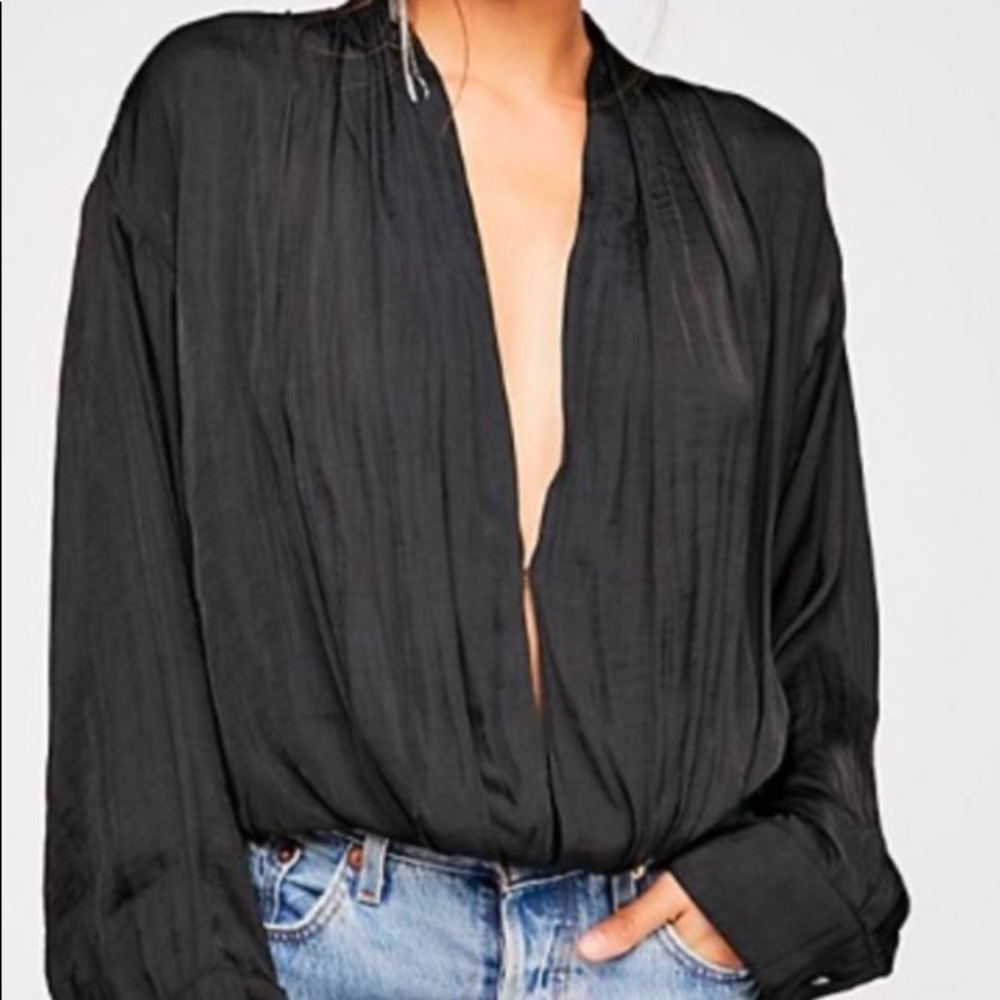 Free People Black Bodysuit - Picture 4 of 7
